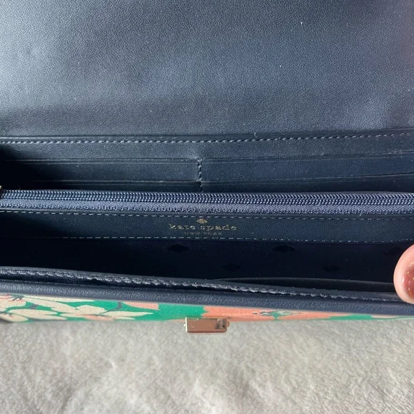 kate spade Lucia Large Slim Flap Wallet - Picture 5 of 5